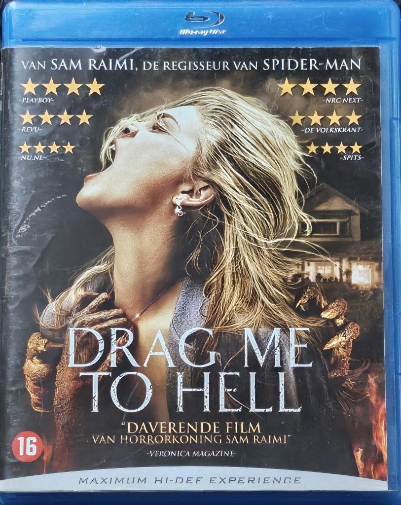 Drag Me to Hell (2009) Blu Ray, Ophalen of Verzenden, Zo goed als nieuw, Horror