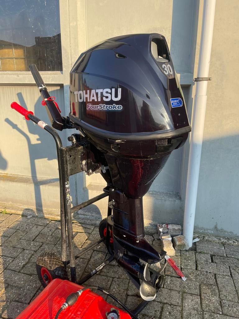 Tohatsu 30 pk 4 takt buitenboordmotor *Nederland*, Watersport en Boten, Buiten- en Binnenboordmotoren, Ophalen, Viertaktmotor