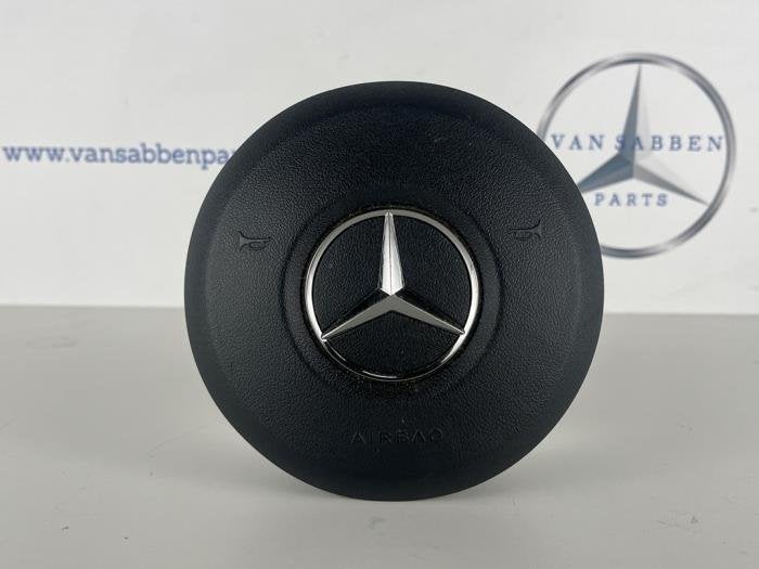Airbag gauche (volant) d'un Mercedes C-Klasse, -, 3 mois de garantie, Utilisé, -