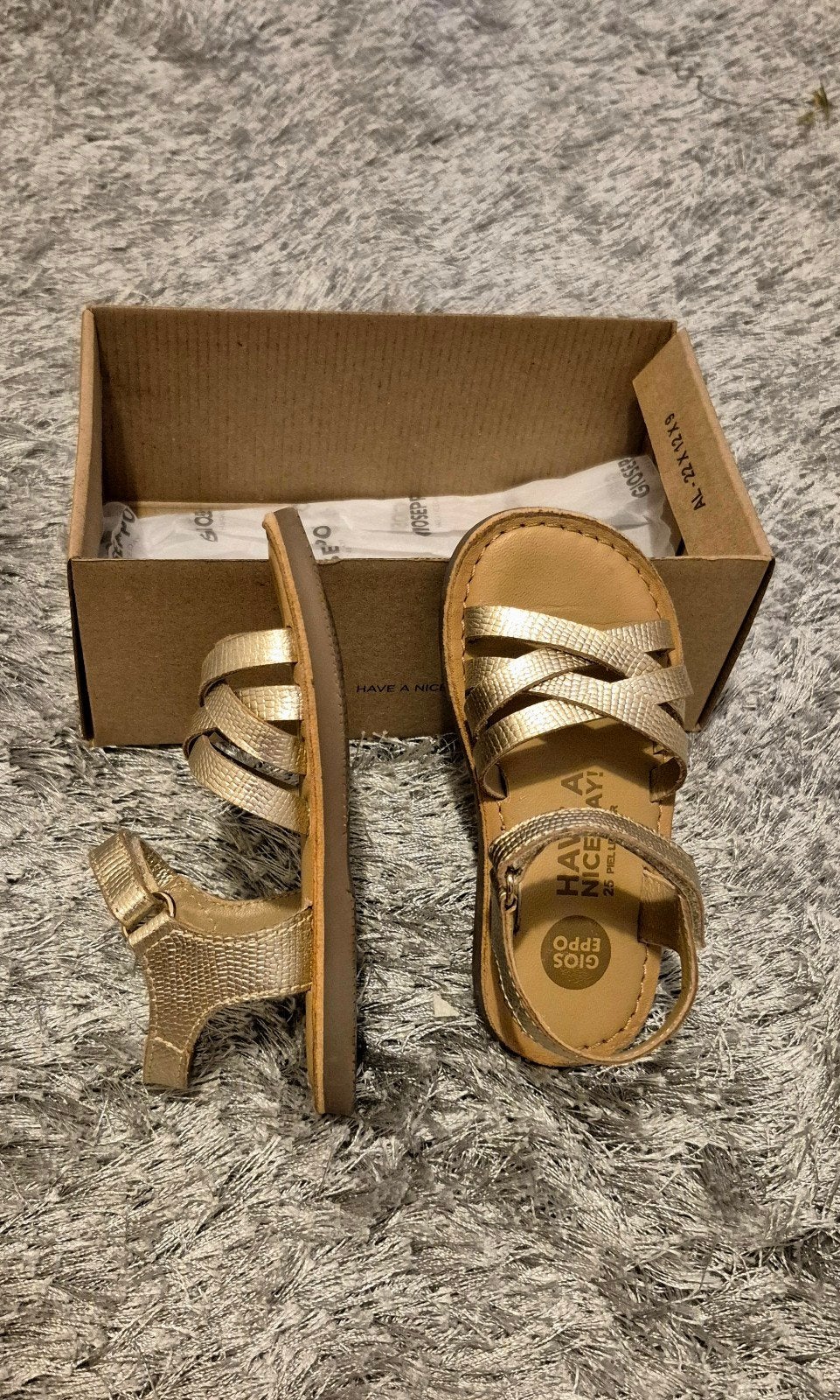 Gios Eppo sandalen, maat 25 - prima staat!, Kinderen en Baby's, Ophalen