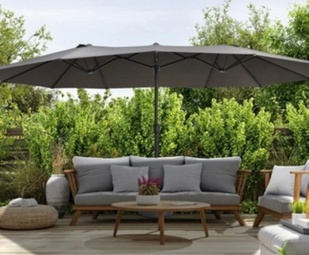 Dubbele parasol, nieuw in de doos, Enlèvement, Neuf