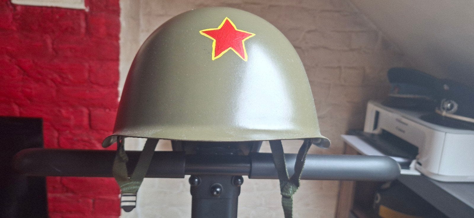 Casque de combat en acier SSh-68, Enlèvement, Armée de terre, Casque ou Béret