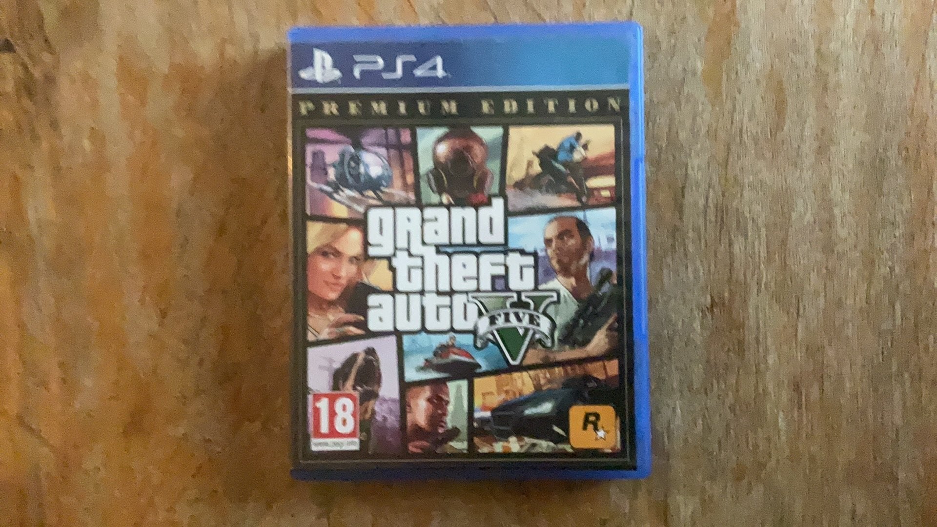 PS4 Grand theft auto five., Ophalen, Online, Gebruikt, Vanaf 18 jaar