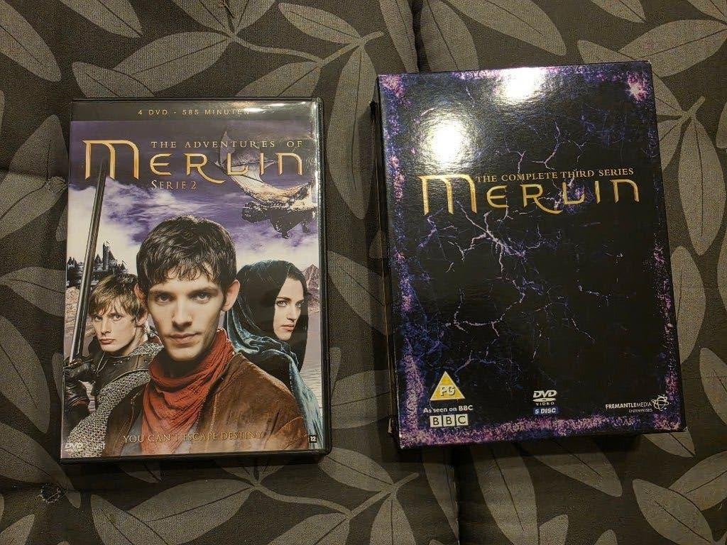 DVD 'The adventures of Merlin' seizoen 1/2/3, Cd's en Dvd's, Dvd's | Tv en Series, Ophalen, Zo goed als nieuw, Science Fiction en Fantasy