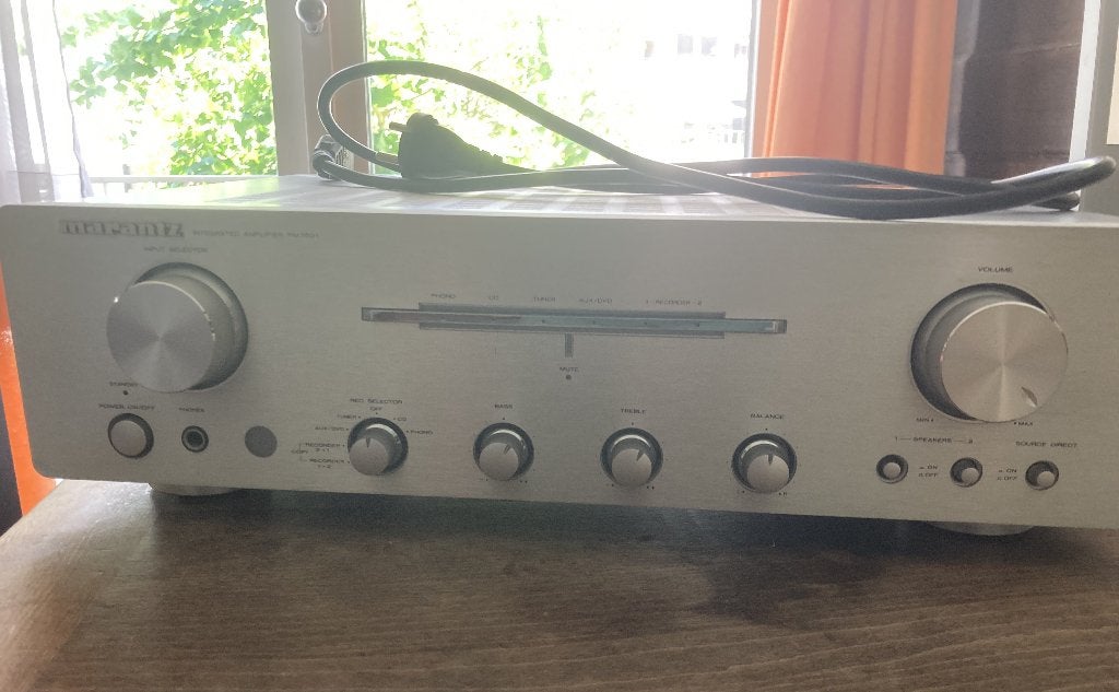 Ampli Marantz PM7001, Audio, Tv en Foto, Versterkers en Ontvangers, Zo goed als nieuw, 60 tot 120 watt, Stereo, Ophalen