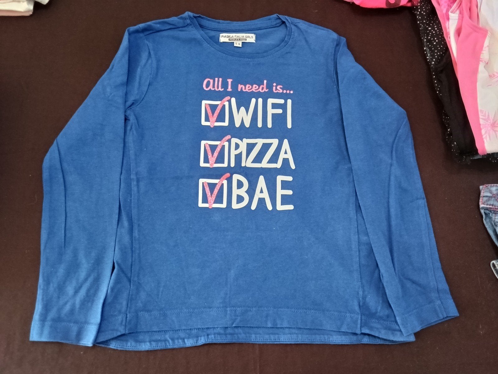 Nieuw t-shirt met lange mouwen, Meisje, Nieuw, Ophalen of Verzenden, Shirt of Longsleeve