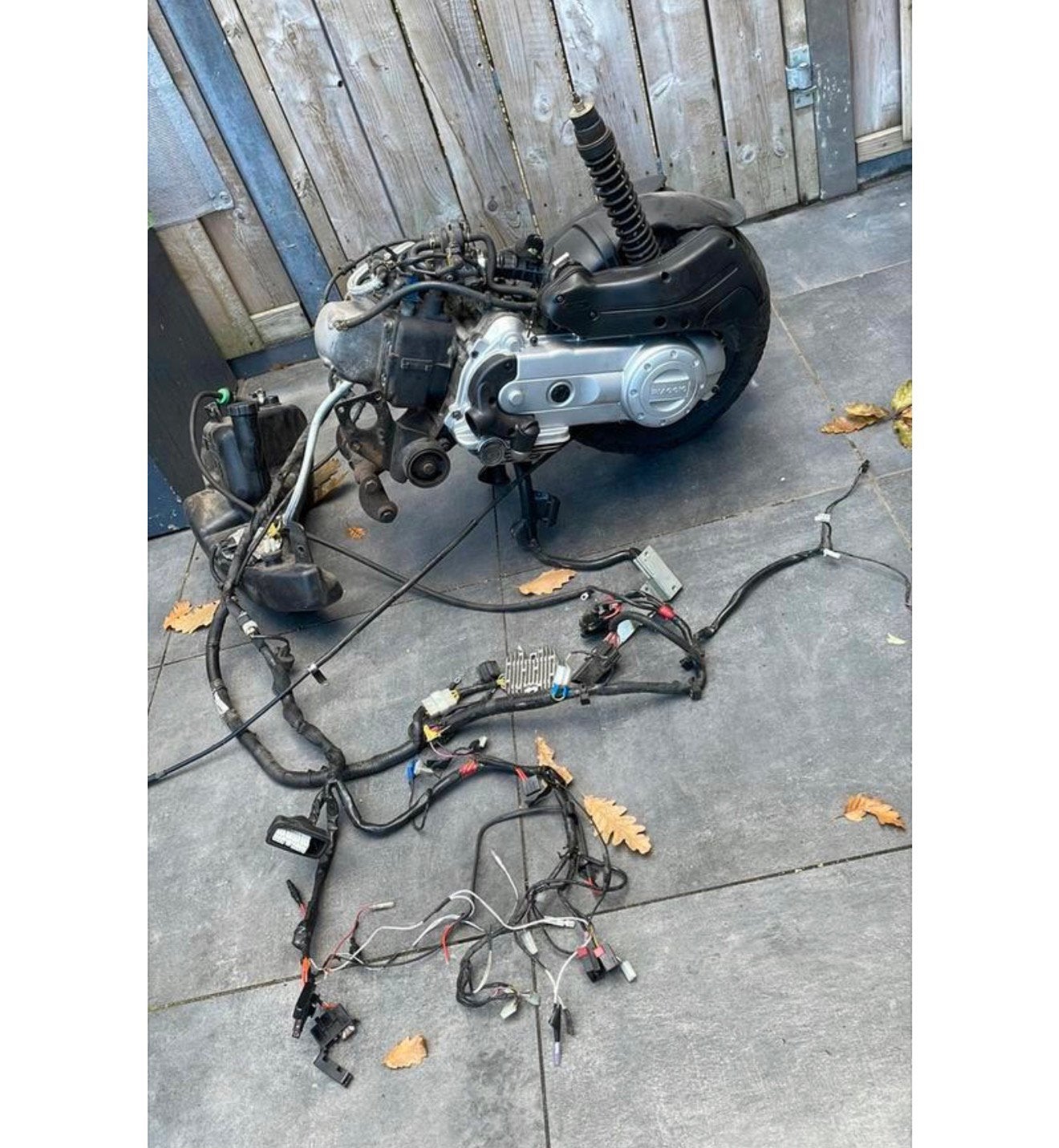 Faisceau à câble unique Piaggio Zip 4t iget 2x euro 4, Enlèvement, Comme neuf, Piaggio