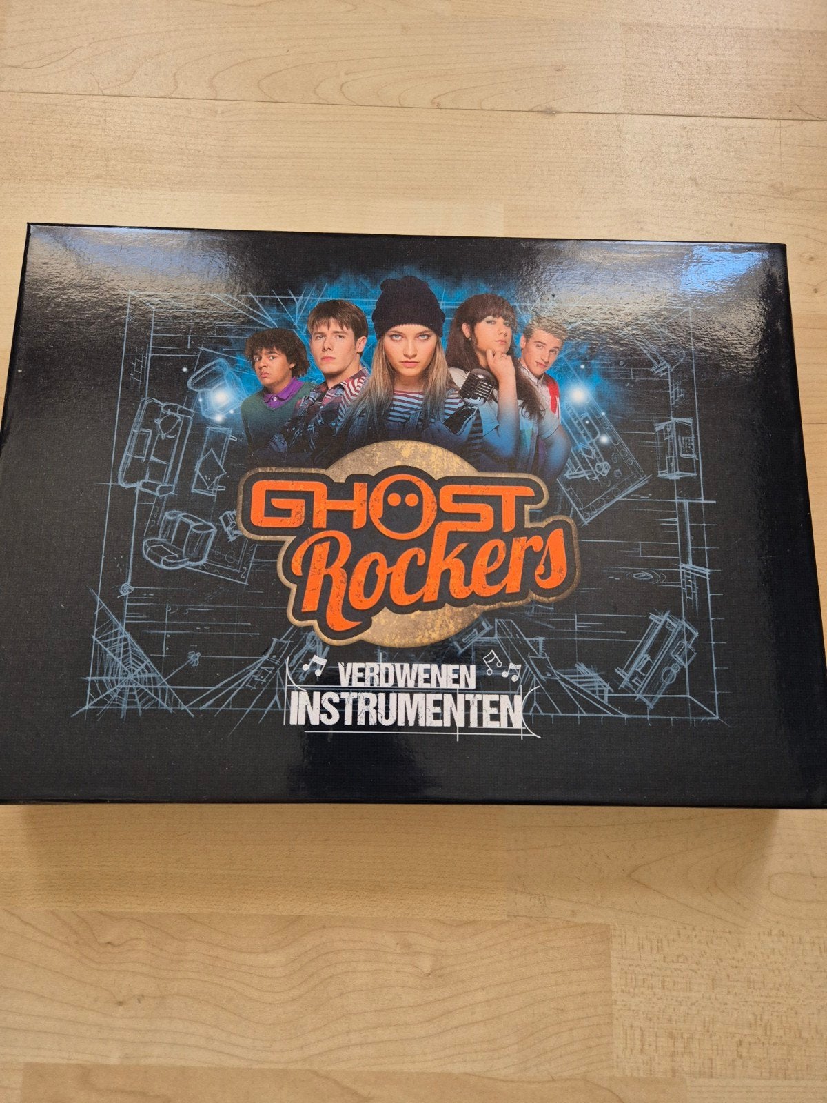 ghost rockers verdwenen instrumenten gezelschapspel, Vijf spelers of meer, Ophalen, Gebruikt, Studio 100