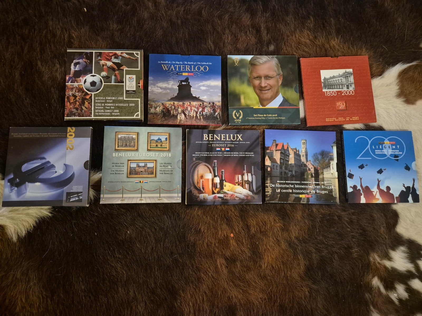 lot van 9 eurosets., Postzegels en Munten, Ophalen of Verzenden