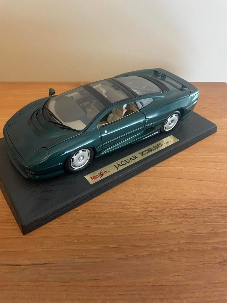 Jaguar schaalmodel, Ophalen, Gebruikt