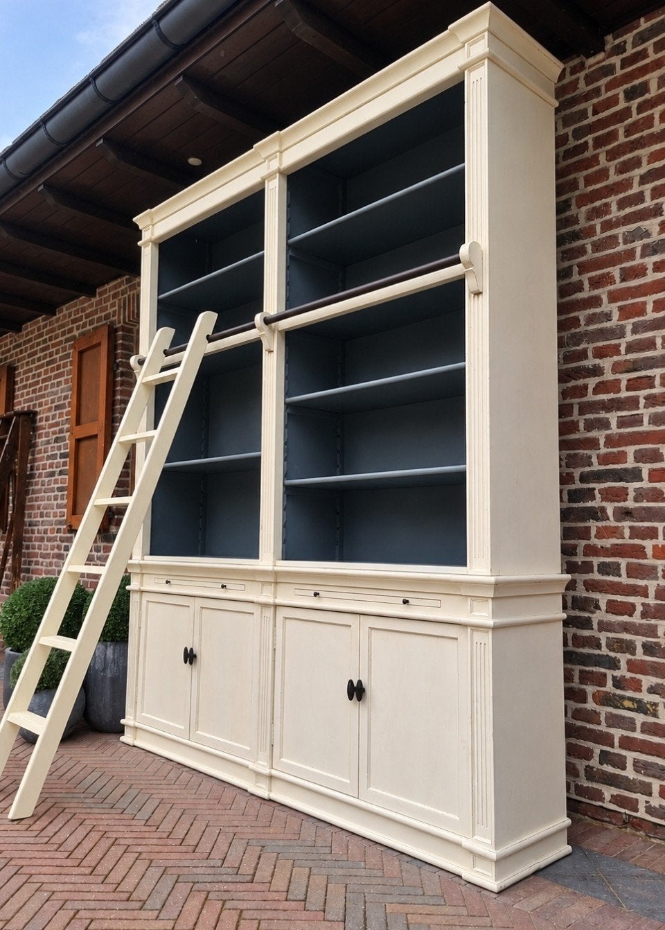 prachtige boekenkast/bibliotheekkast ART:188/26, Ophalen, Gebruikt, ., Landelijk