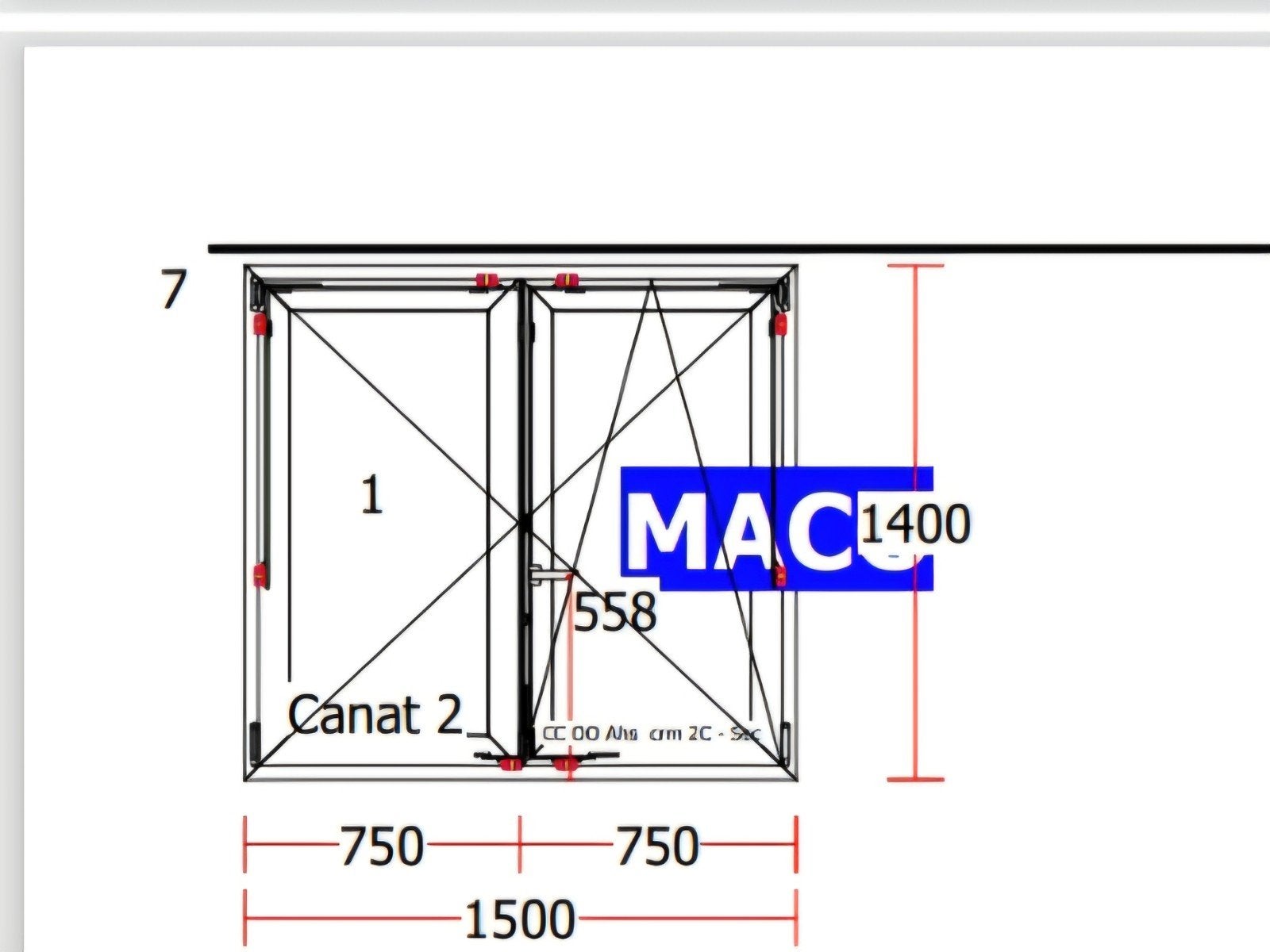 chassis neuf, Overige materialen, Raamkozijn, Nieuw, Ophalen of Verzenden