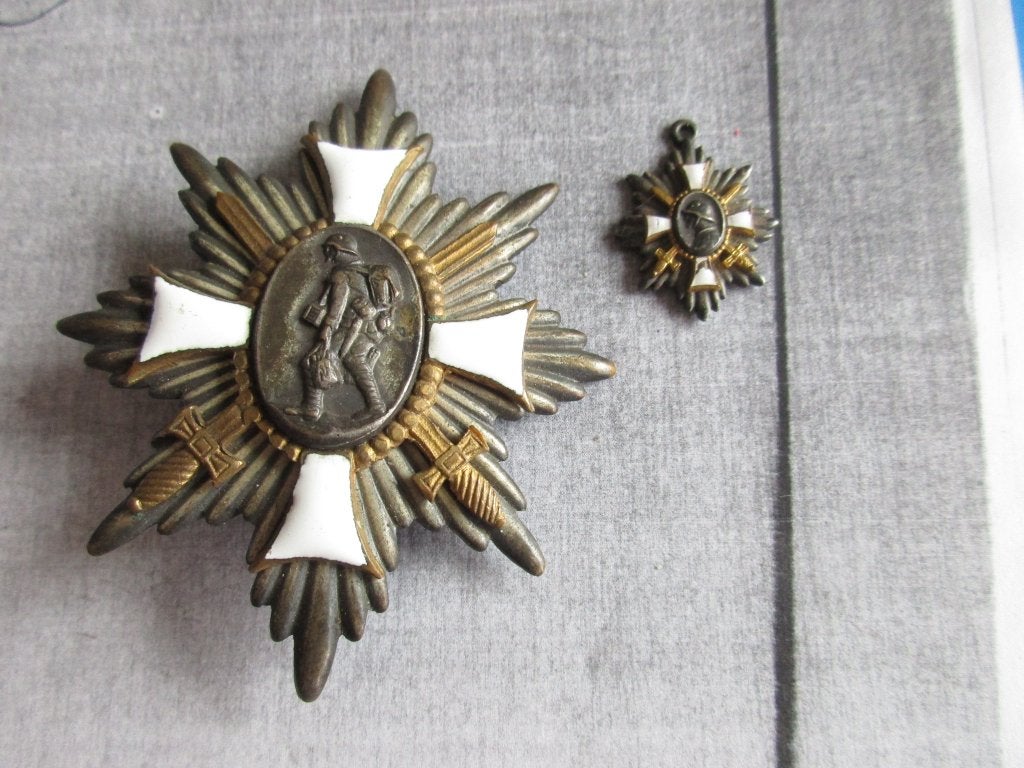 duitse WW1 medaille en miniatuur, Verzamelen, Ophalen of Verzenden