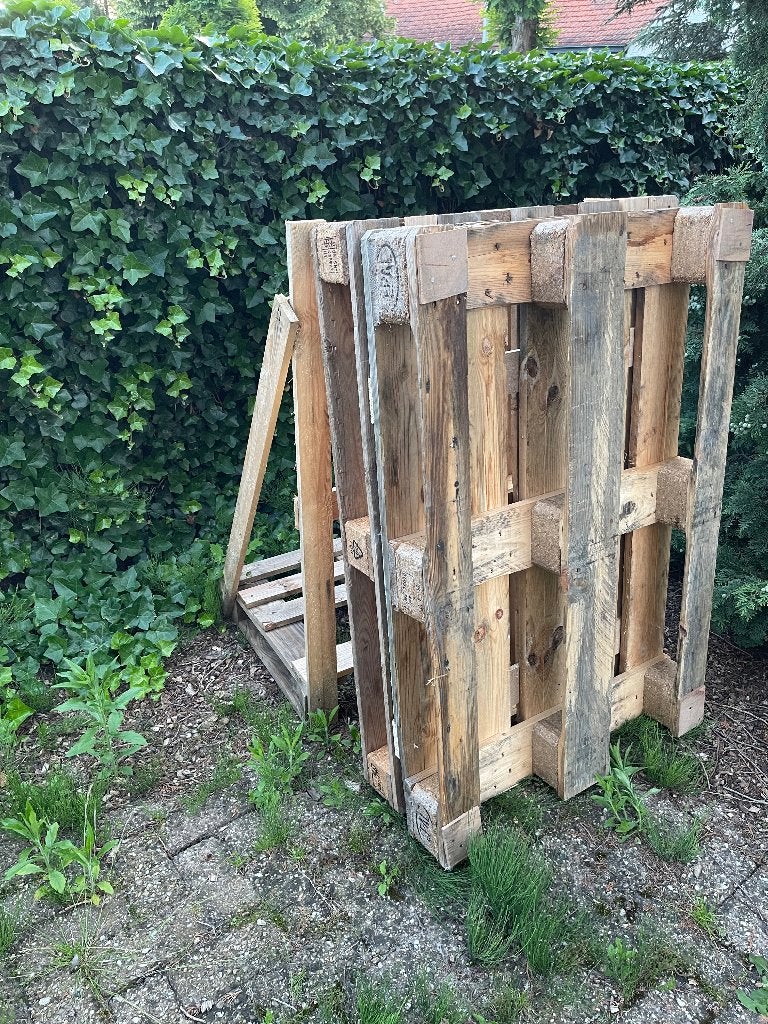 Pallets gratis, Ophalen, Gebruikt