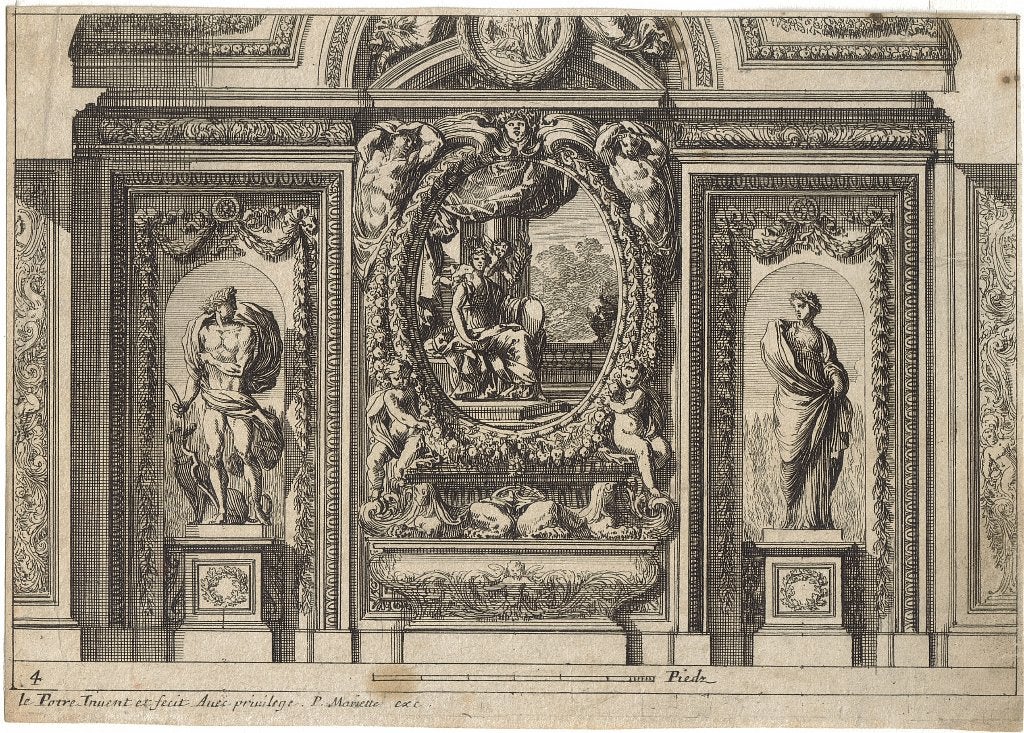 Jean Le Pautre v. Pierre Mariette ets "Ontwerp Praalgalerij", Enlèvement