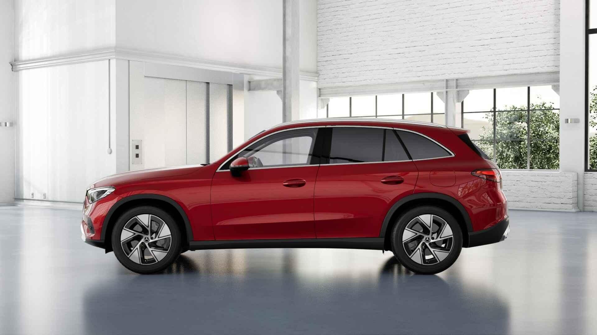 Mercedes-Benz GLC 300 e 4MATIC Luxury Line | Trekhaak | Dode, Rouge, Entreprise, 2000 kg, Carnet d'entretien