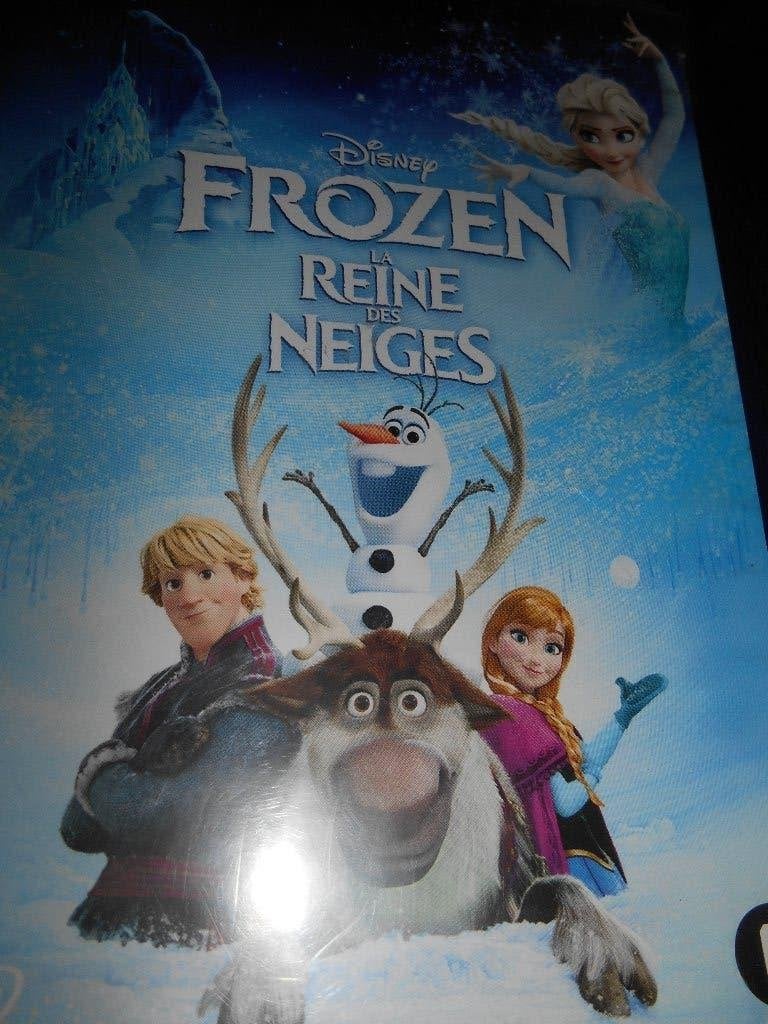 DVD la reine des neiges, Enlèvement ou Envoi