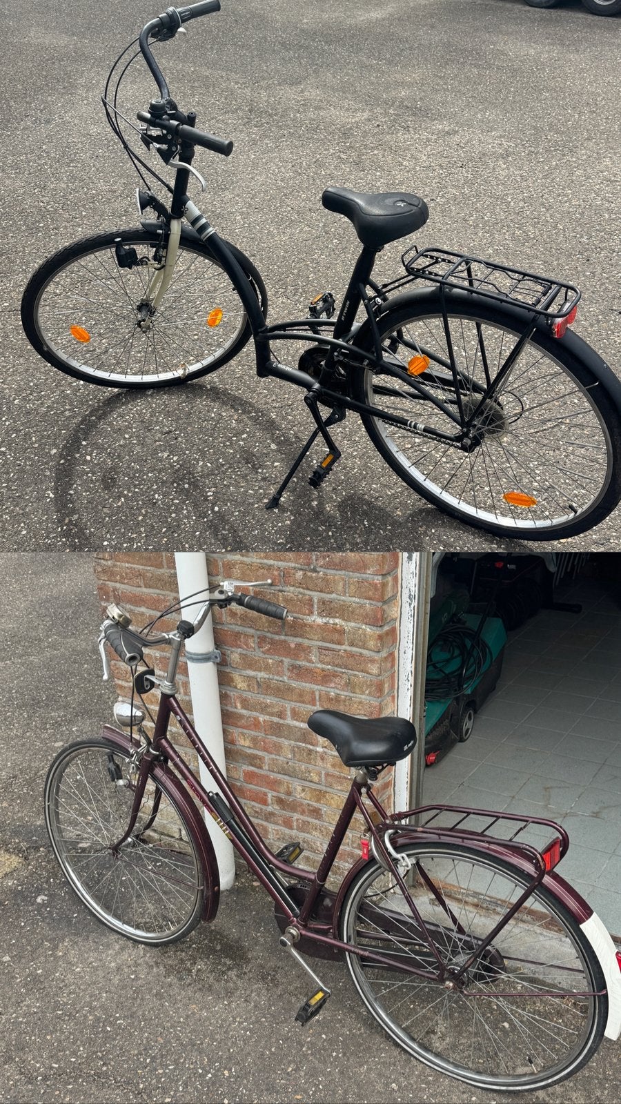 Set van 2 degelijke damesfietsen / stadsfietsen, Fietsen en Brommers, Ophalen, Zo goed als nieuw, Versnellingen