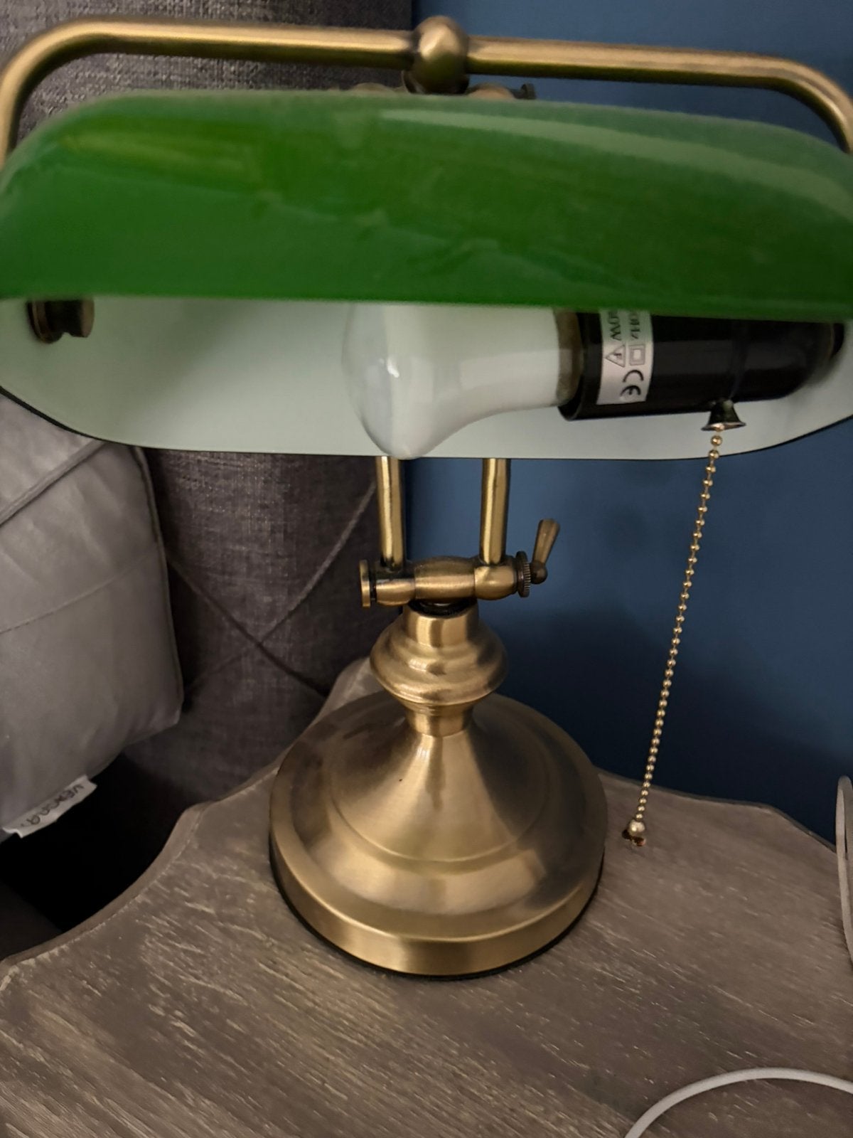 Notaris lamp, Ophalen, Zo goed als nieuw