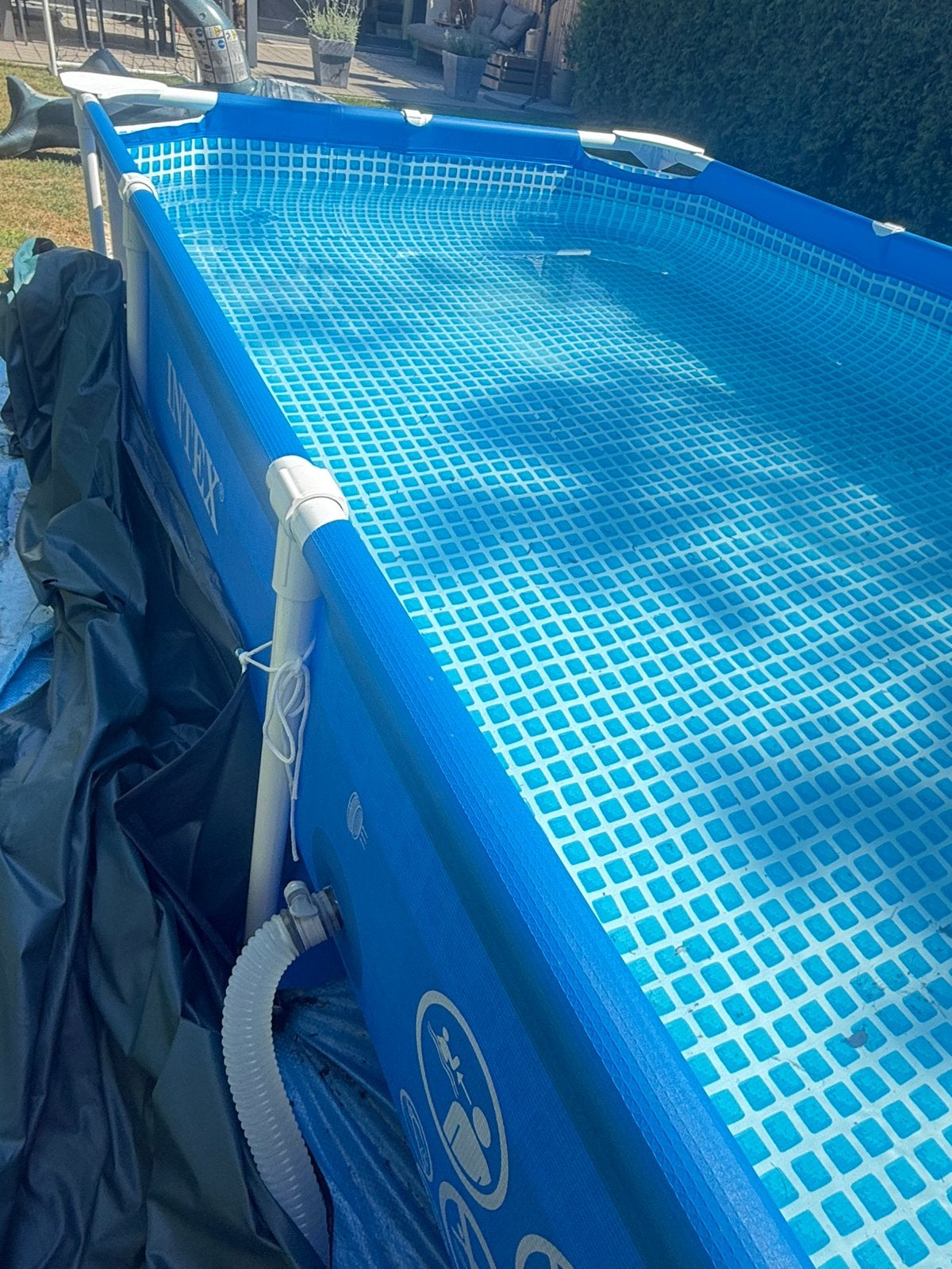 Nieuw zwembad intex, Tuin en Terras, Zwembaden, Ophalen, Zo goed als nieuw, Opzetzwembad, 200 tot 400 cm