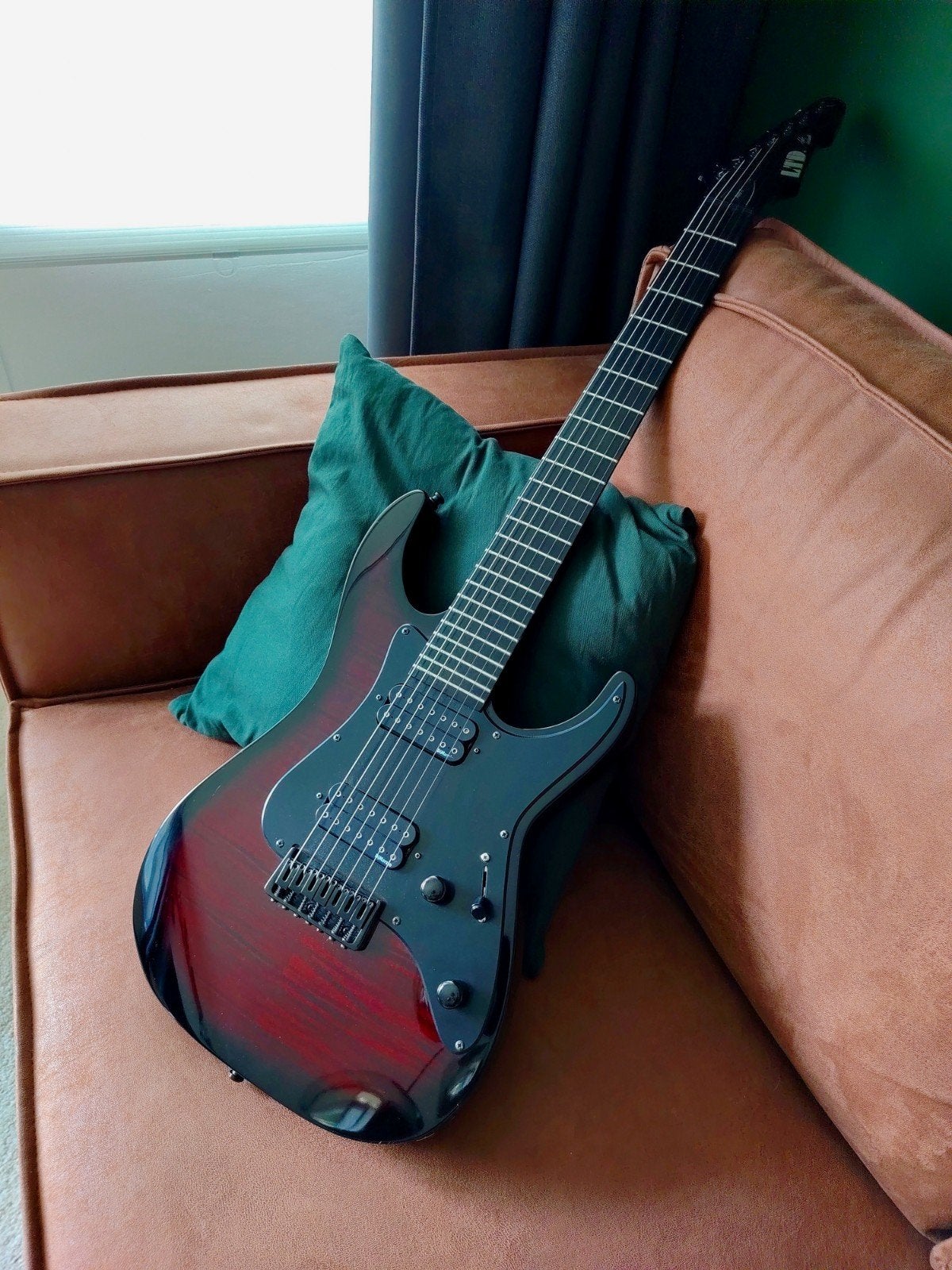 ESP LTD AW-7 Alex Wade signature 7 string (Whitechapel), Muziek en Instrumenten, Ophalen of Verzenden, Gebruikt, Solid body, Overige merken