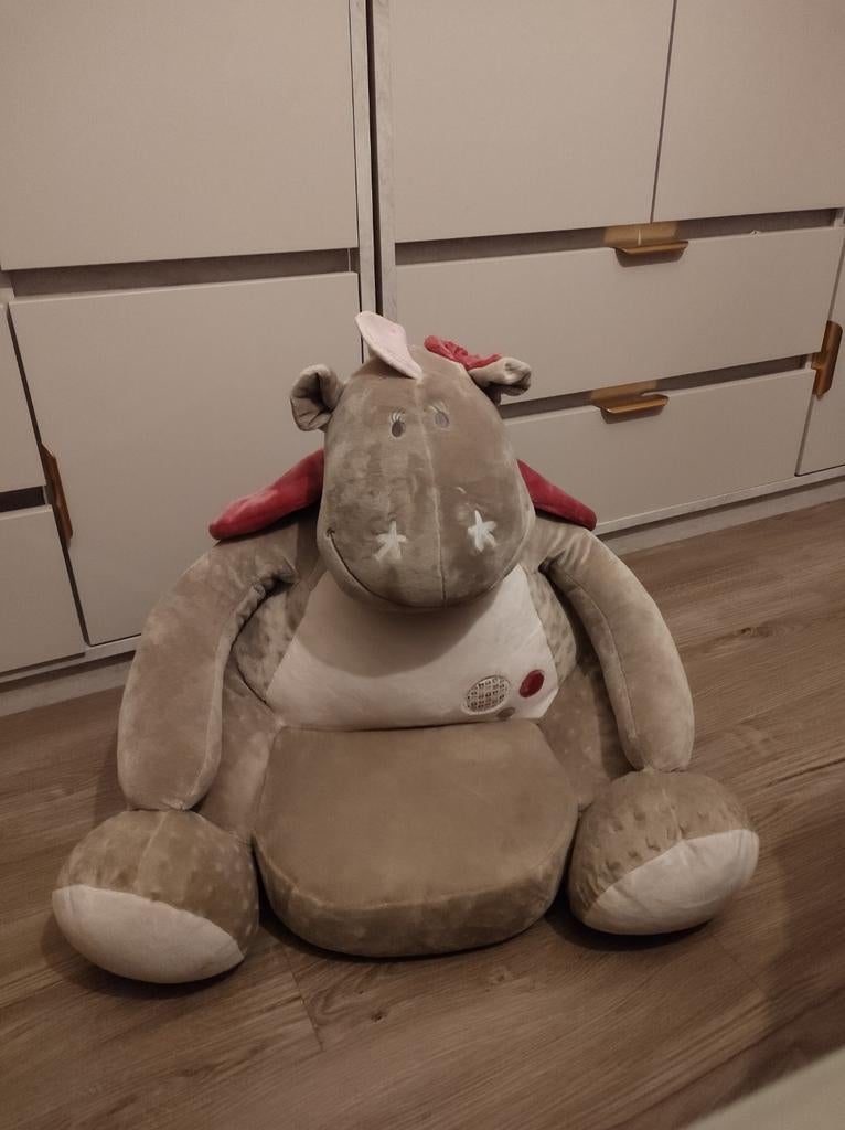 Grote knuffel zetel van Noukie's, Ophalen