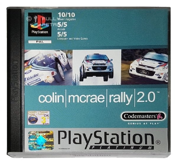 Colin McRae Rally 2.0 Platinum, Consoles de jeu & Jeux vidéo, Enlèvement ou Envoi, 1 joueur, Course et Pilotage, Utilisé