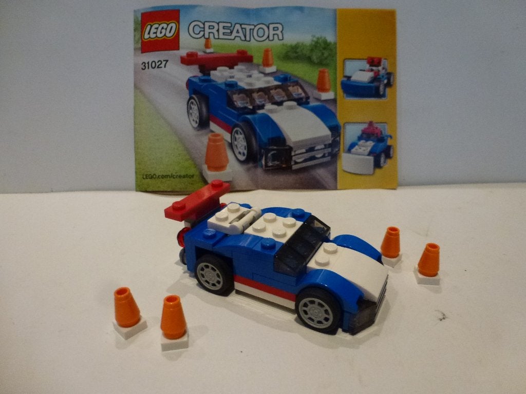 Lego Creator 3 in 1 31027 Blue Racer, Kinderen en Baby's, Speelgoed | Duplo en Lego, Lego, Compleet, Ophalen of Verzenden, Zo goed als nieuw