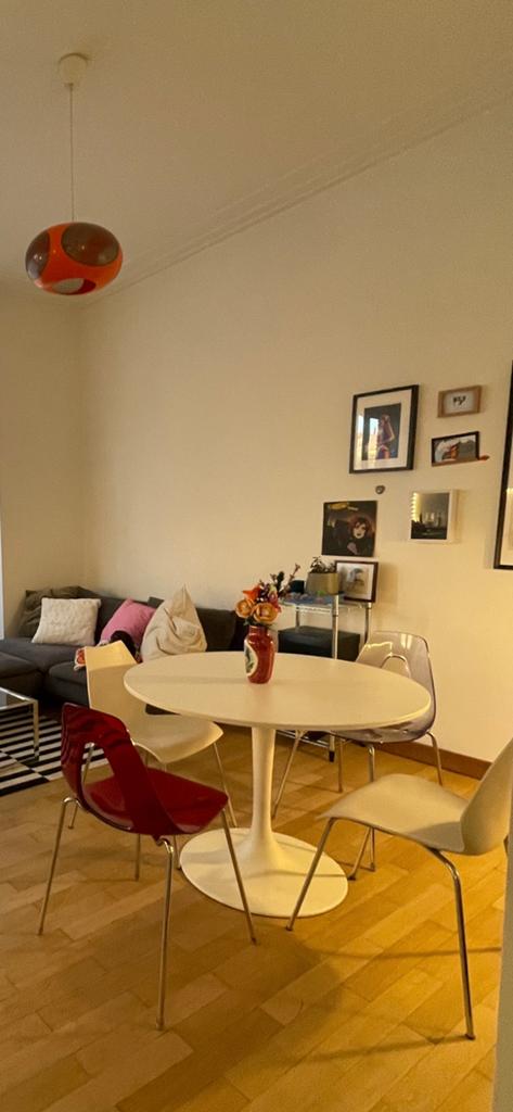 Table Ikea ronde blanche, Maison & Meubles, Quatre personnes, Design, Rond, 50 à 100 cm
