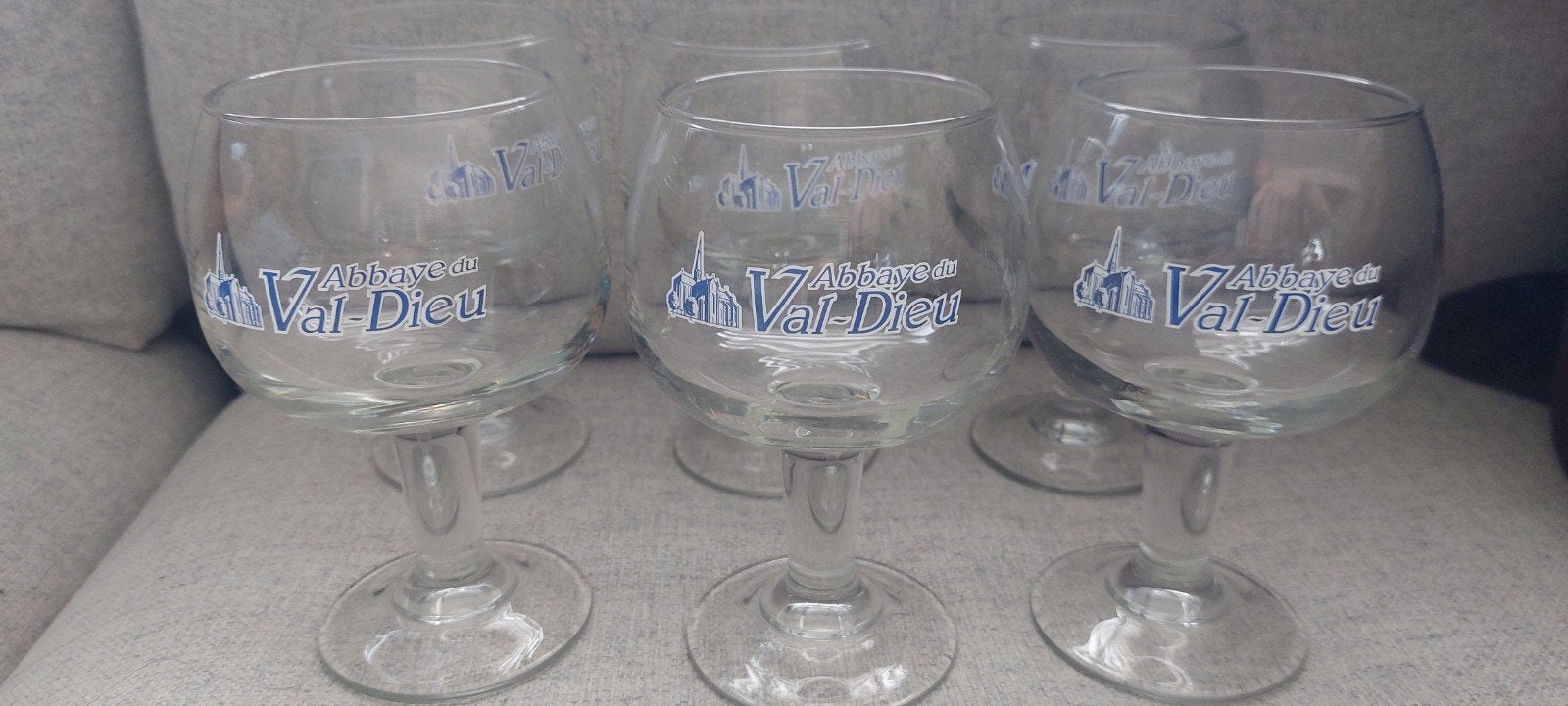 6 verres abbaye du val dieu, Enlèvement ou Envoi