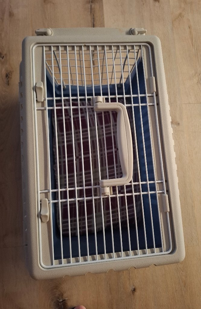 Boîte de transport avec sac à alcool, Animaux & Accessoires, Enlèvement, Comme neuf