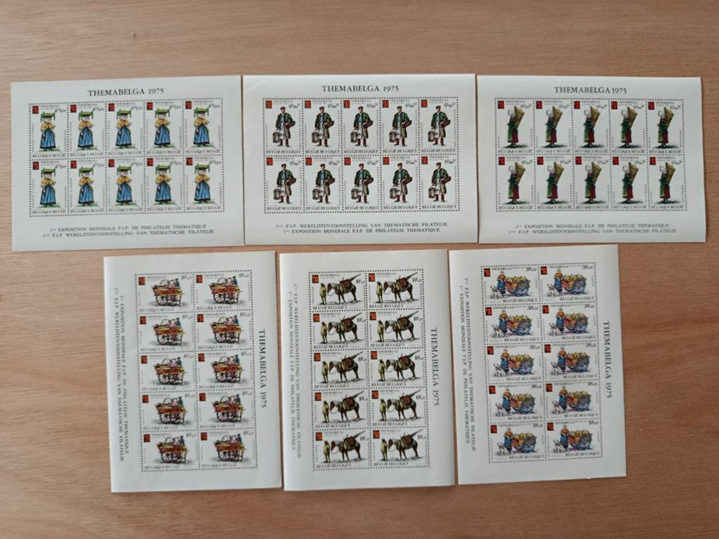 Belgische postzegels 1789/94, Ophalen of Verzenden
