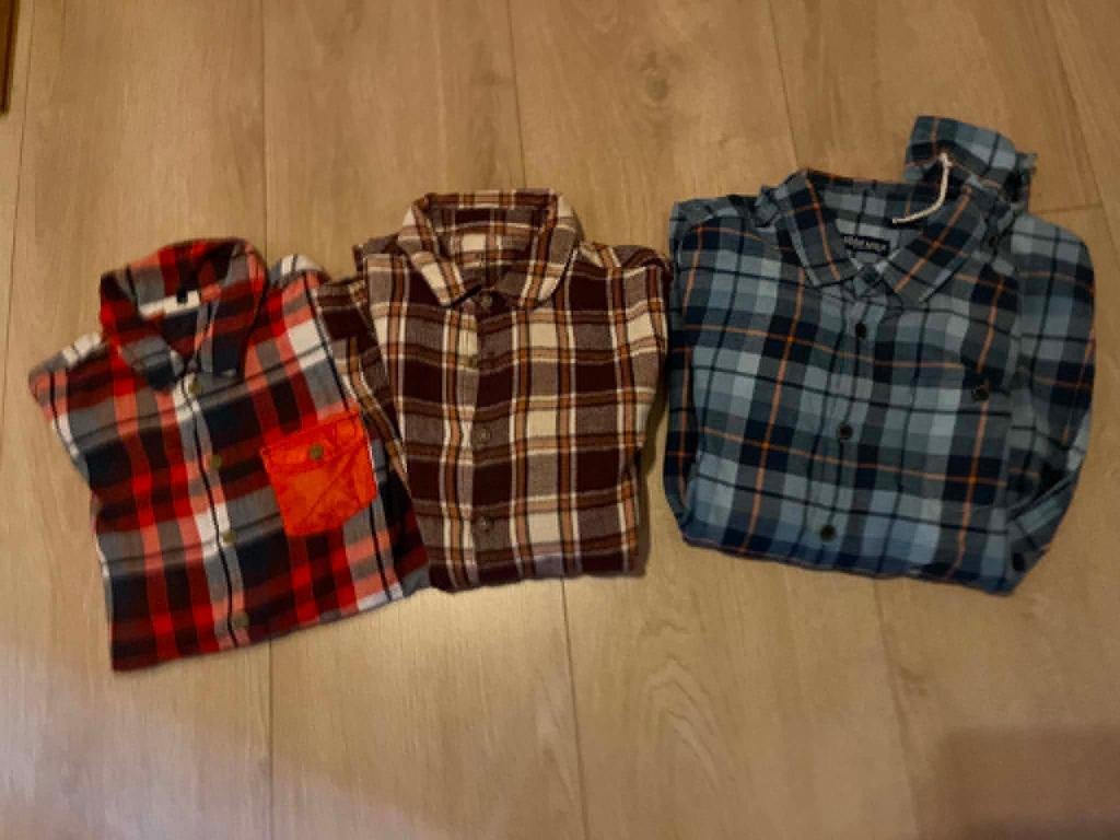 3 hemdjes ruit urban wave 164, Enfants & Bébés, Vêtements enfant | Taille 164, Enlèvement ou Envoi, Utilisé, Garçon, Chemise ou Chemisier