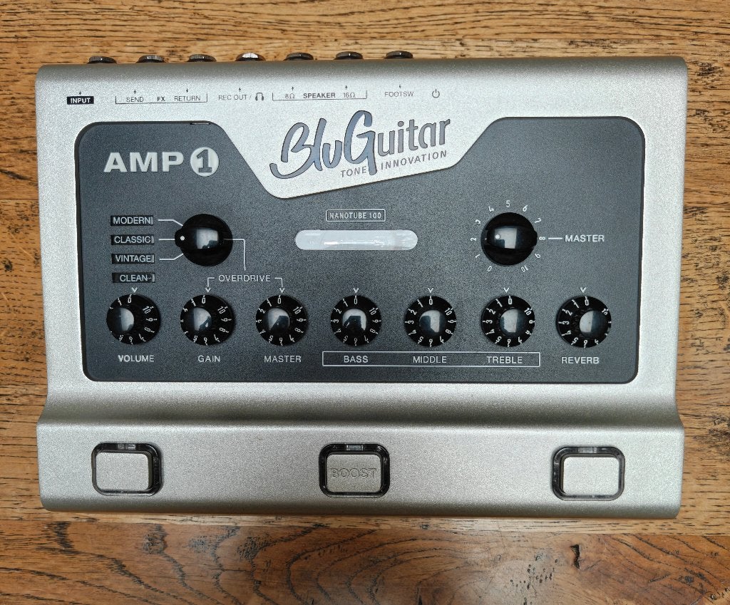 BluGuitar AMP1 Mercury Edition, Muziek en Instrumenten, Ophalen, Zo goed als nieuw, Gitaar, 50 tot 100 watt