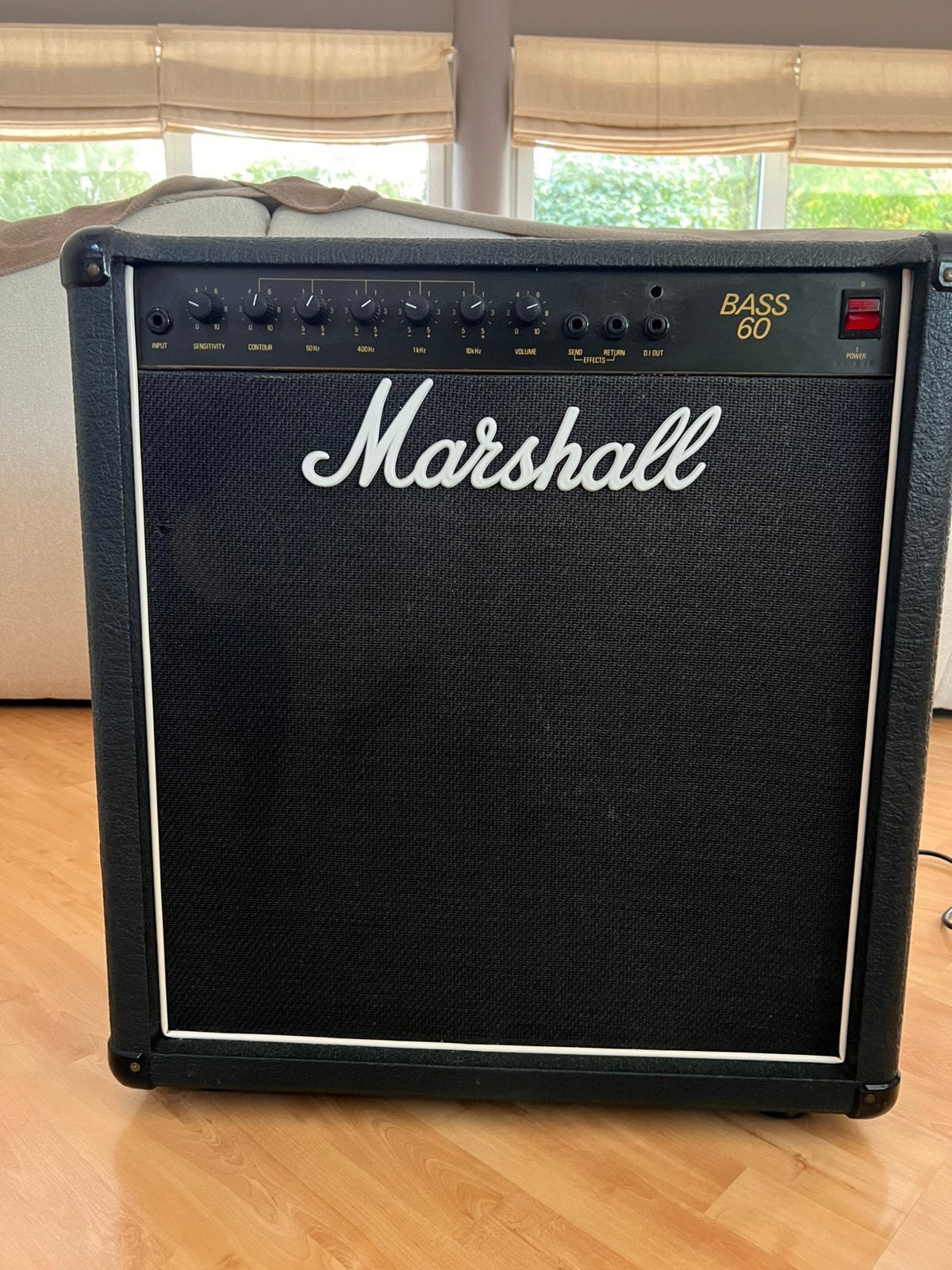 Marshall Bass 60 – Model 5506 – Vintage – Celestion 15”, Musique & Instruments, Enlèvement, Utilisé, Guitare basse, 50 à 100 watts