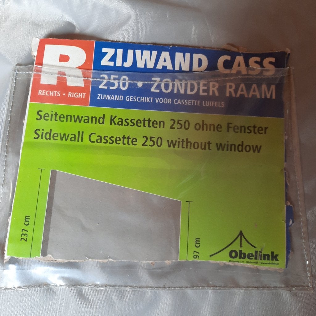 Zijwand voor luifel, Ophalen, Zo goed als nieuw