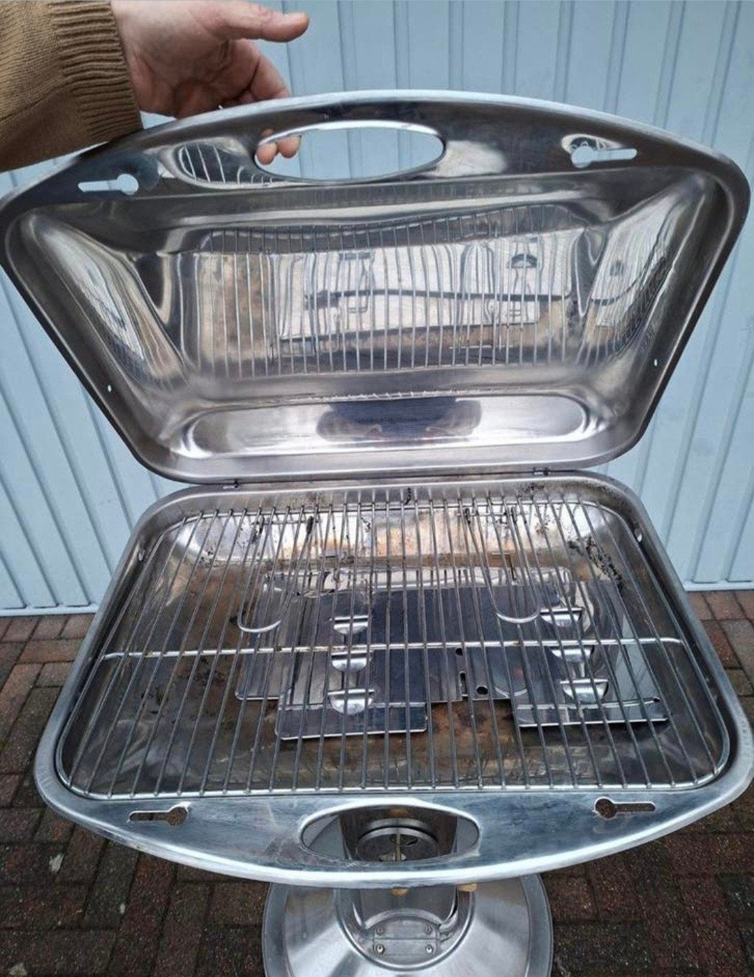 BBQ houtskool Landmann 56br 54 h 53 diep, Ophalen