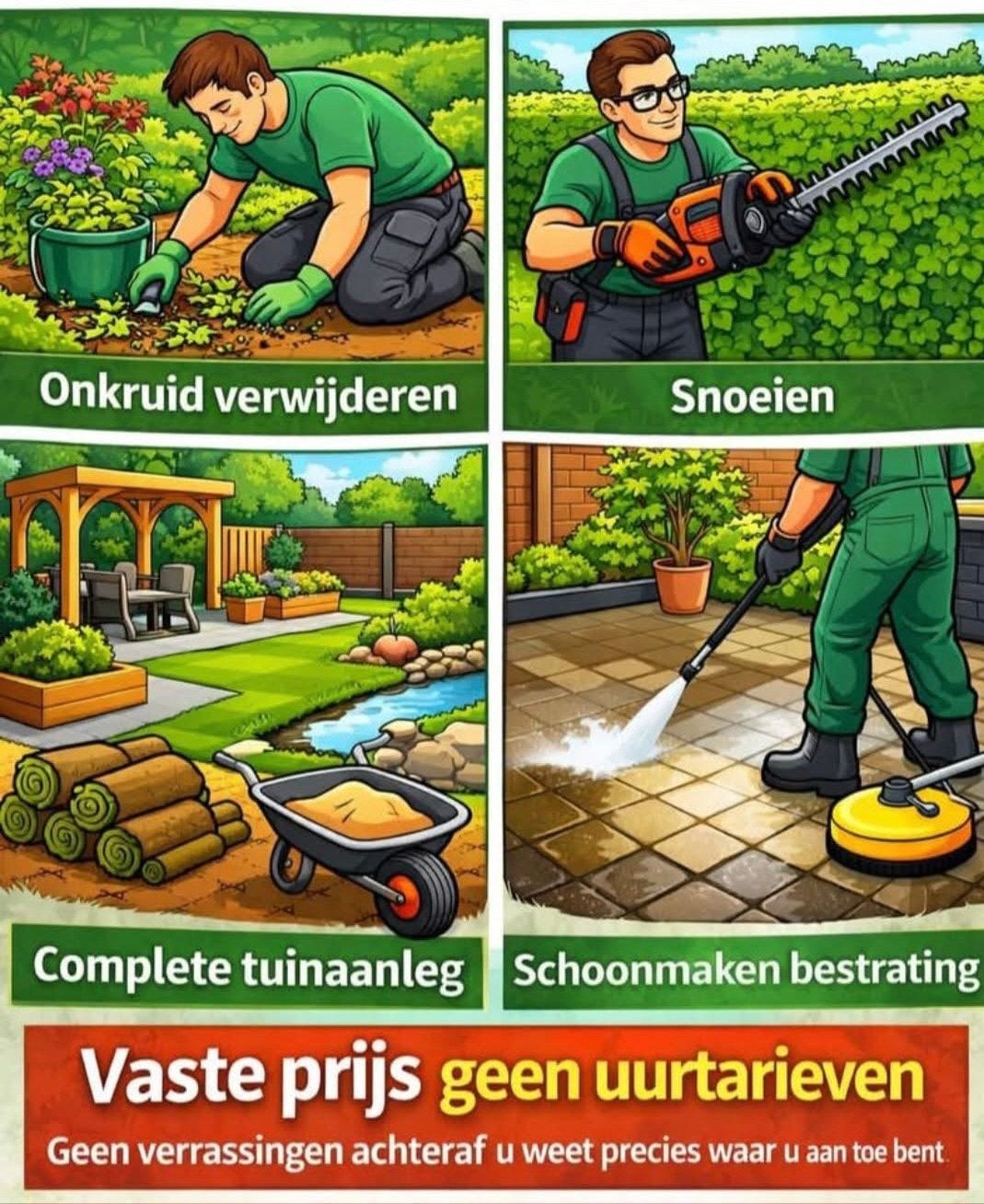 Jardinier recherché, Jardin & Terrasse, Terre & Fumier, Enlèvement