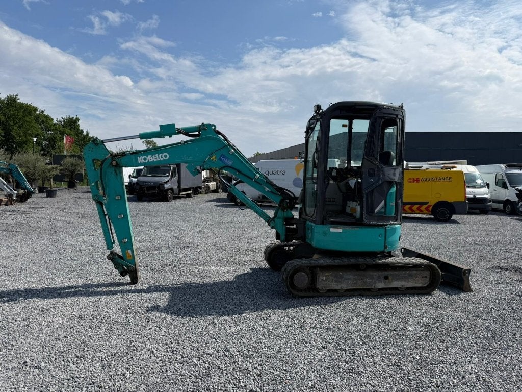 Kobelco SK30SR graafmachine (Stock ID 81148), Zakelijke goederen, Machines en Bouw | Kranen en Graafmachines, Ophalen, Graafmachine