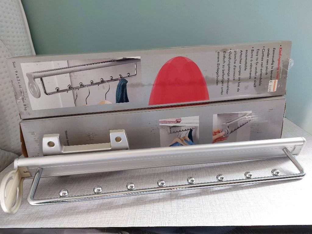 Kleerhanger voor kleerkast, Ophalen, Nieuw, Metaal, Kinderen en Volwassenen