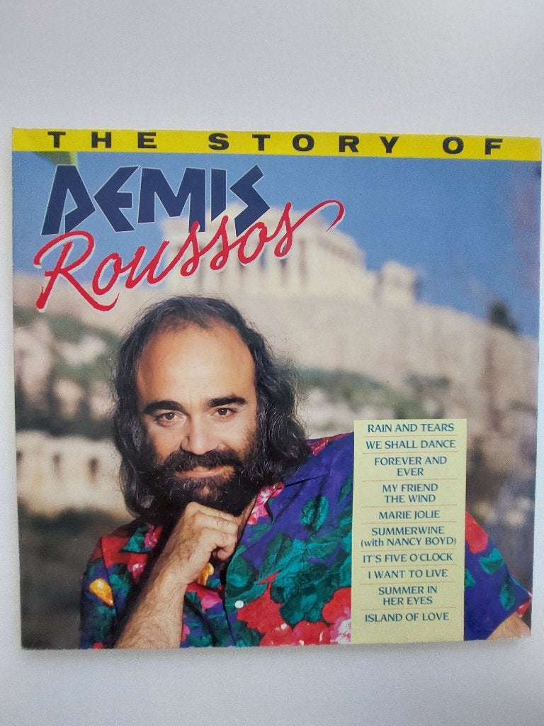 Demis Roussos - The Story Of (1987 - Dubbel Lp - Pop), LP, Originele persing, Pop, Ophalen of Verzenden