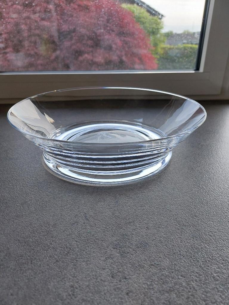 ronde schaal in glas, diameter 29 cm, Ophalen, Schaal, Rond, Nieuw