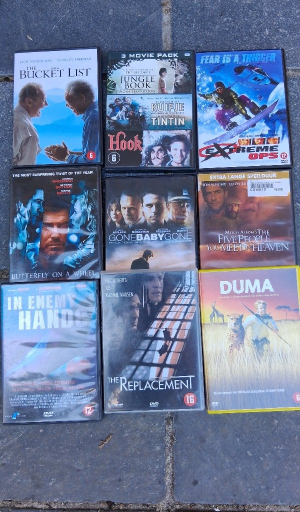 100 tal DVD filmen, Ophalen, Actie, Zo goed als nieuw, Nederlands
