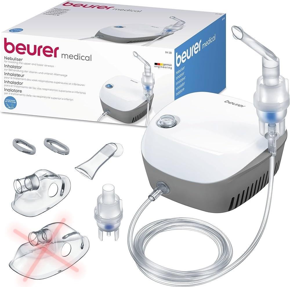 Beurer IH 18 inhalator/vernevelaar, Zo goed als nieuw, Lichaamsverzorging