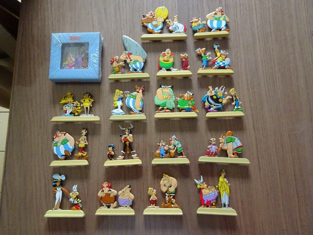 Figurines plates en métal Editions Atlas - Astérix, Collections, Enlèvement ou Envoi, Comme neuf, Autres types