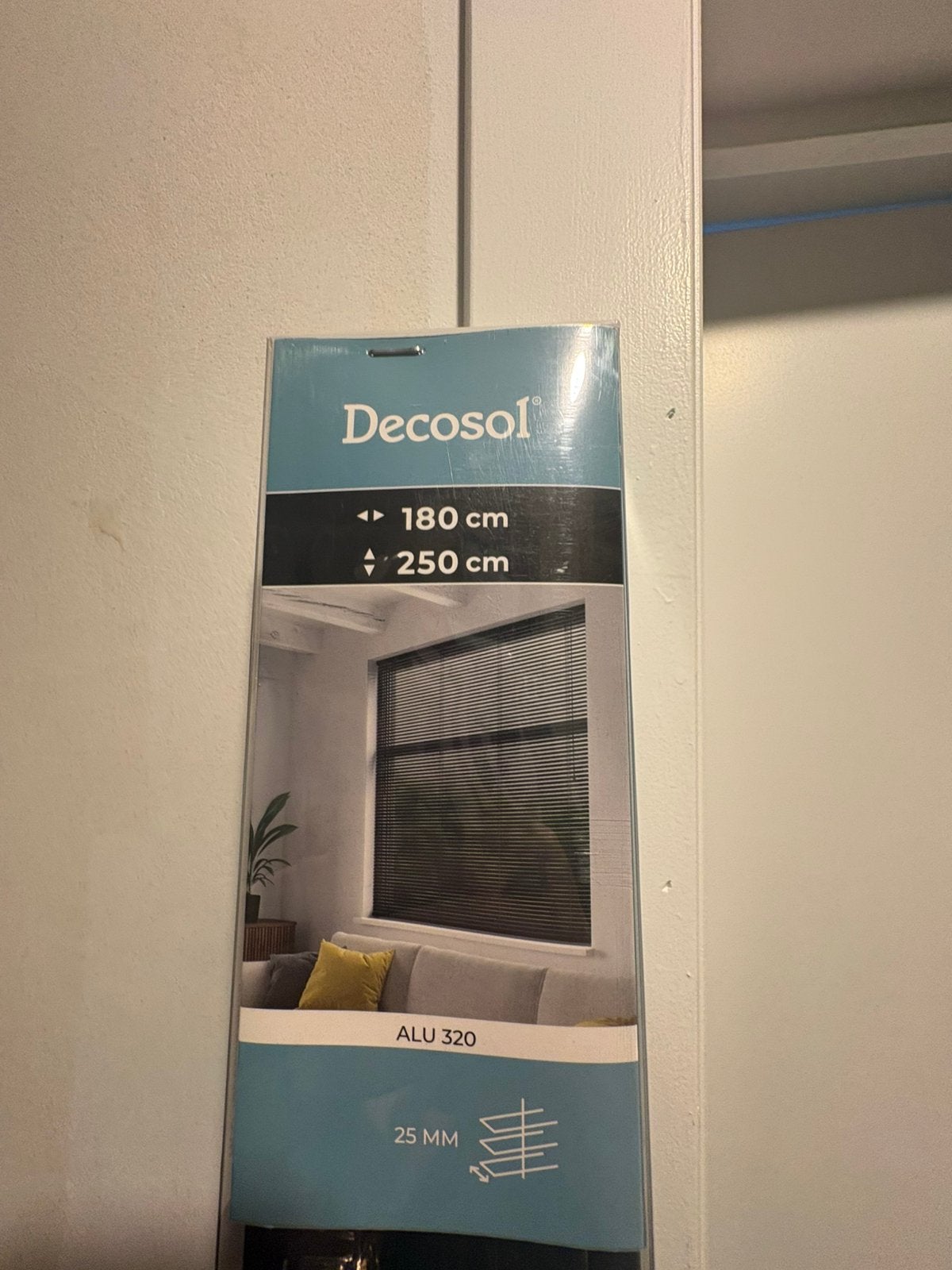 Jaloezie decosol 180x250, Enlèvement, Comme neuf, Store vénitien