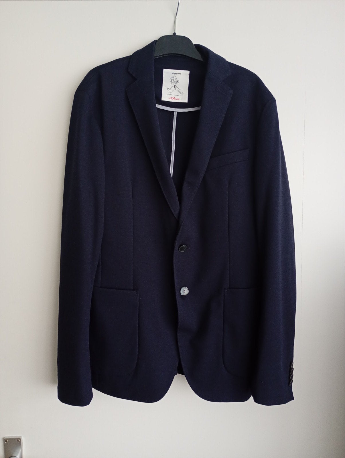 blazer maat 44/46, Kleding | Heren, Kostuums en vesten, S Oliver, Blauw, Ophalen of Verzenden, Zo goed als nieuw