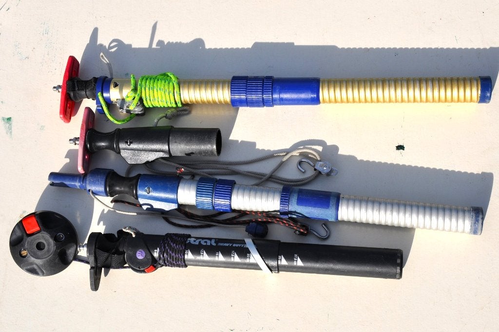 Mistral mastvoet - verlengers, Sports nautiques & Bateaux, Enlèvement, Utilisé, Mistral, Compatible foil