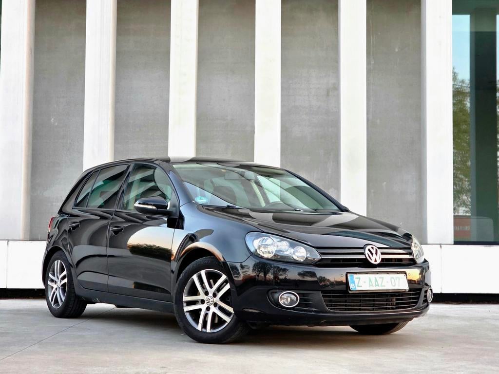 Volkswagen golf 6 TSI  Benzine - 128000km euro 5 120kw, Auto's, Euro 5, 4 cilinders, Zwart, 120 kW