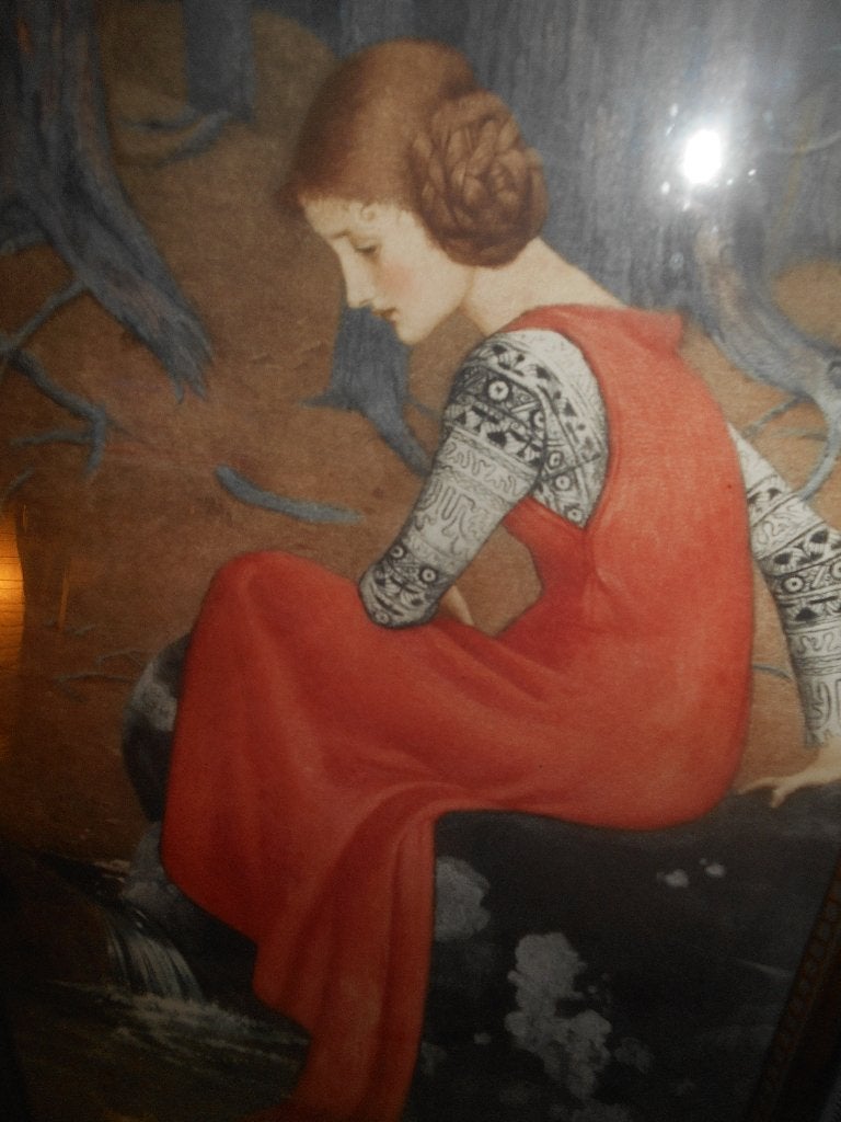 Mélisande,  Marianne Stokes vers 1895, Ophalen of Verzenden